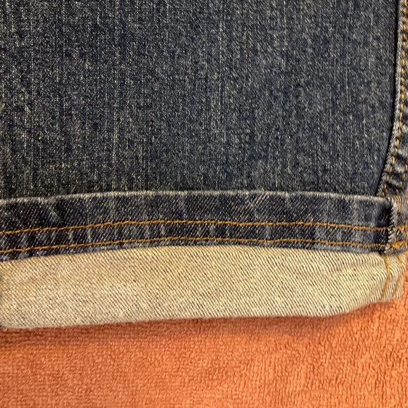 SOFT! Gently worn, straight-leg, cuffed Randolph Duke SPIRITED Jeans! Size 12 - Picture 9 of 13